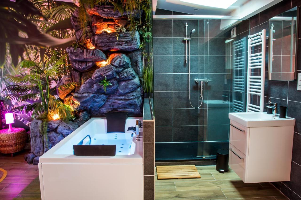 Secret Suite "Jungle" - Jacuzzi Privatif - Gare Rer C - Proche Paris Brétigny-sur-Orge Exteriör bild