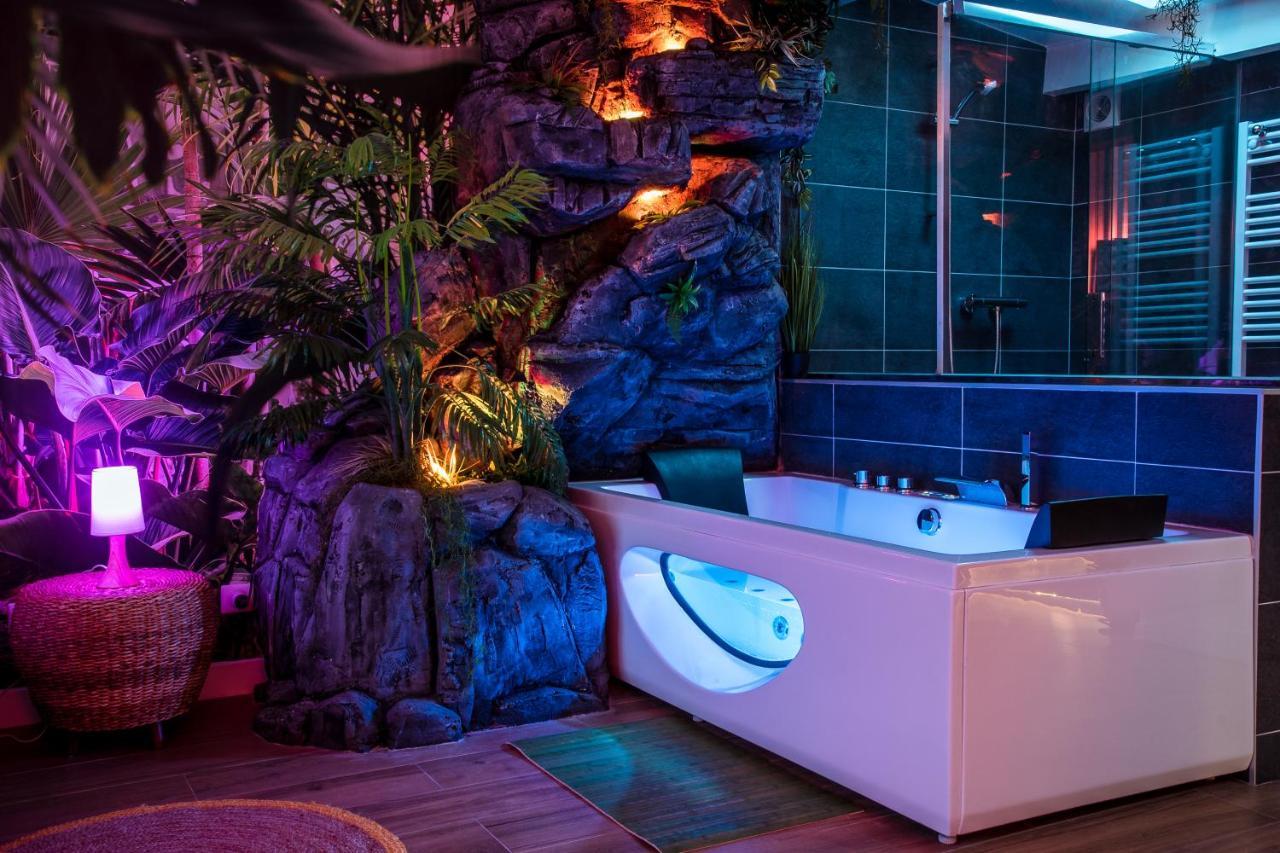 Secret Suite "Jungle" - Jacuzzi Privatif - Gare Rer C - Proche Paris Brétigny-sur-Orge Exteriör bild